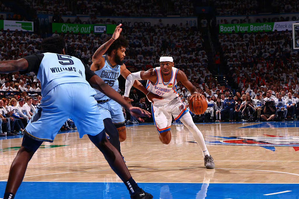 雷霆狂勝灰熊51分，創(chuàng)季后賽歷史第五大分差