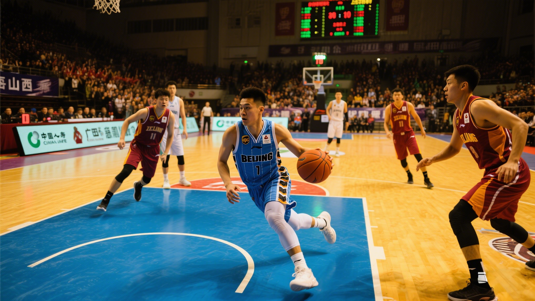 北京首鋼客場(chǎng)掀翻山西，先下一城