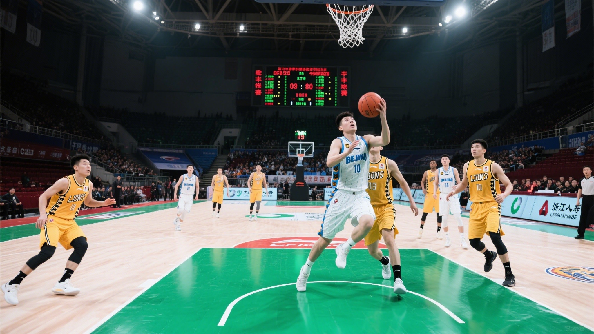 CBA 半決賽：北京首鋼與浙江廣廈展現(xiàn)強(qiáng)勢(shì)