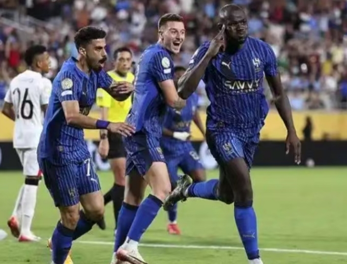 曼城世俱杯意外止步，利雅得新月創(chuàng)歷史晉級