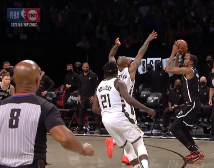 還是意難平！KD：要不是當(dāng)年三分踩線，籃網(wǎng)第一年就能奪冠！