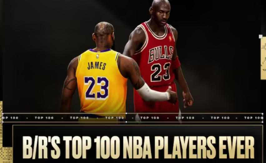 美媒再排歷史百大球星！喬丹詹姆斯霸占前二，庫里壓科比第十惹爭議