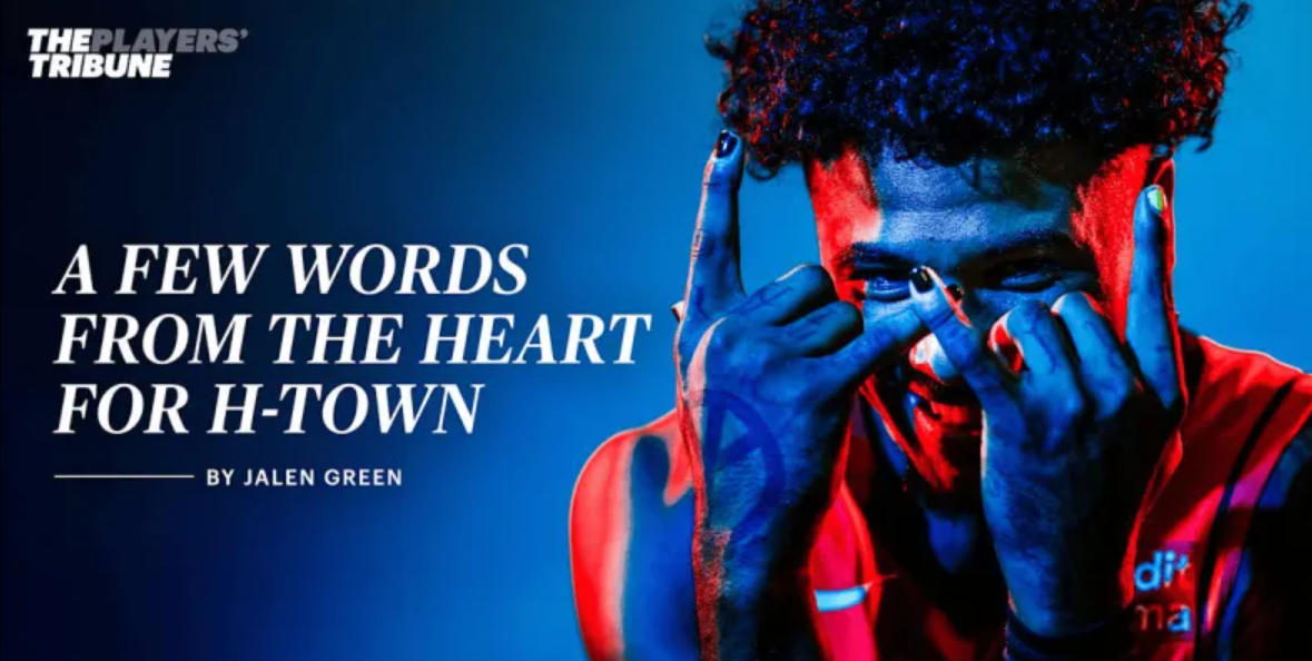 休斯頓的風(fēng)雪再也遮不住他的前程！格林深情告別火箭令人動(dòng)容