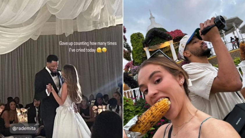 羨慕了！2k女神瑞秋與羅伯特結(jié)成正果，婚禮現(xiàn)場(chǎng)大曝光！