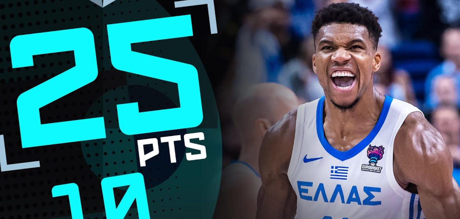 歐錦賽逆天表現(xiàn)引熱議！名記盛贊字母哥：他是最純粹的球員！