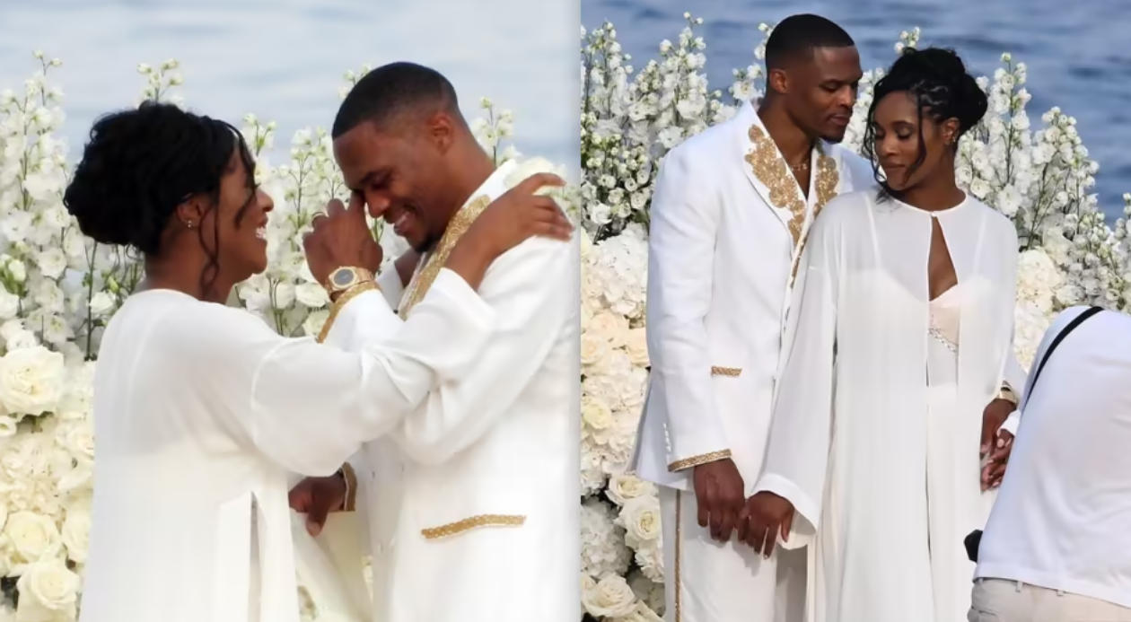 猛男落淚！威少慶祝結(jié)婚十周年：一家五口幸福美滿！